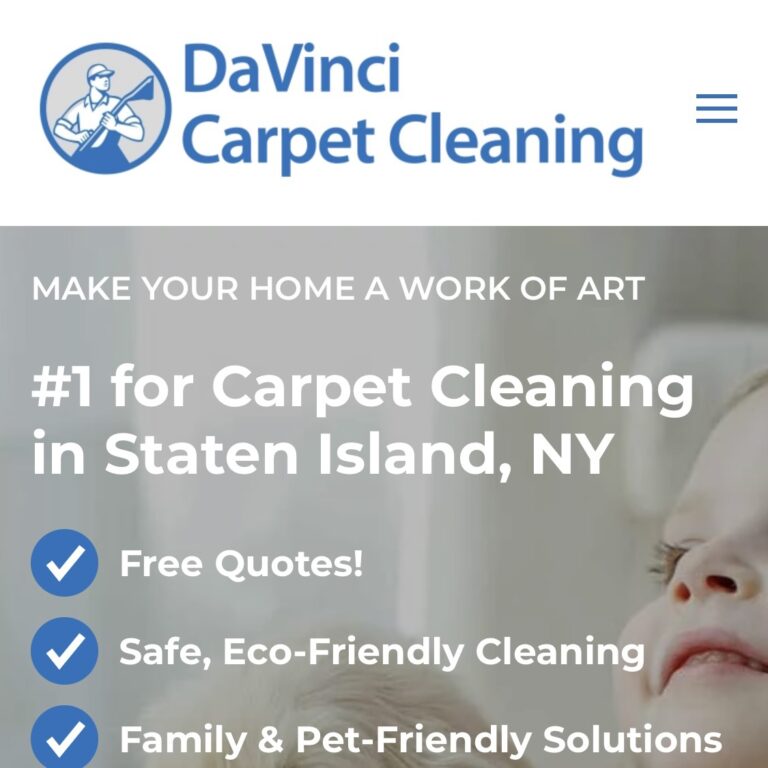 DaVinci Carpet Cleaning screenshot