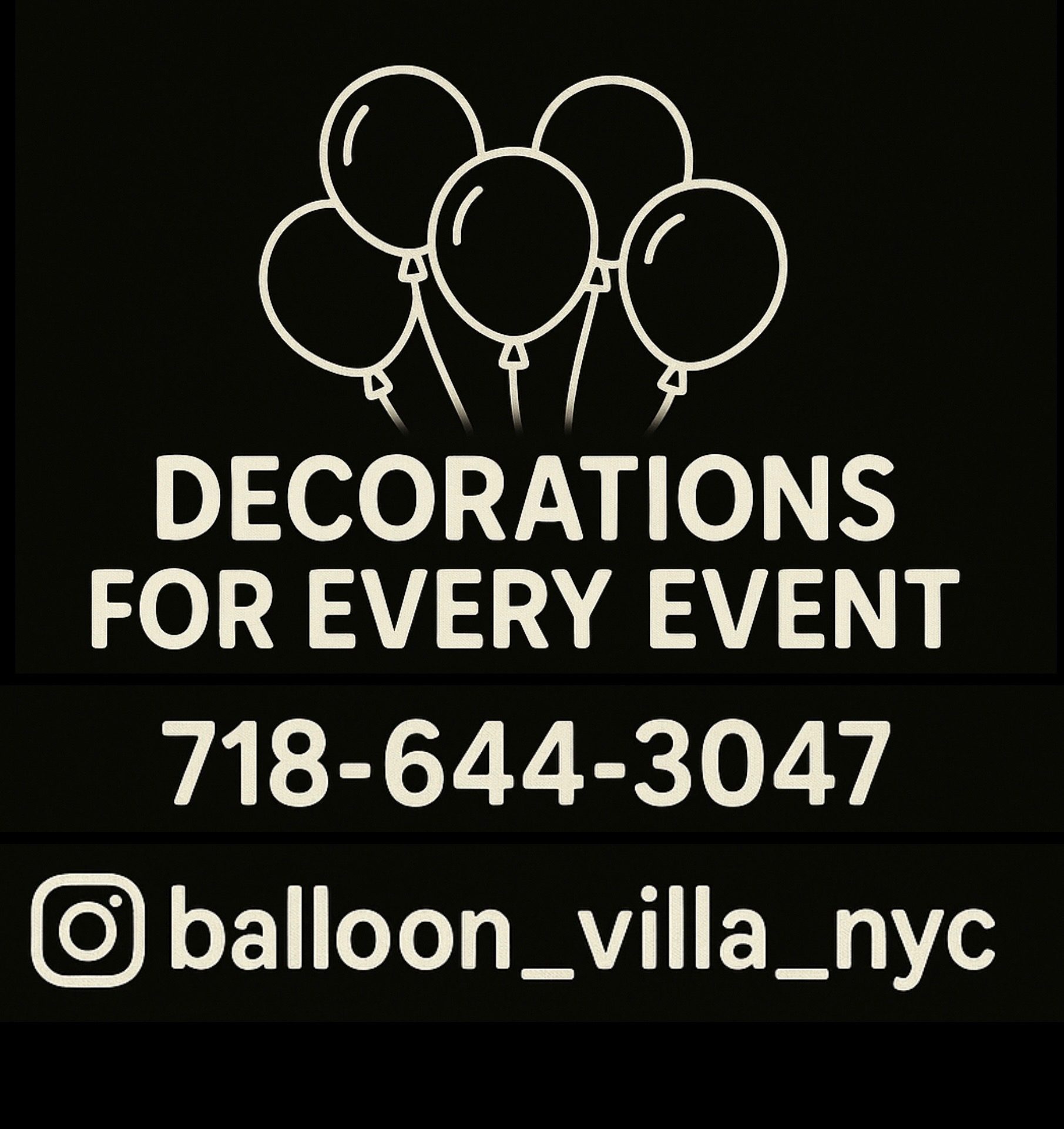 Balloon Villa NYC