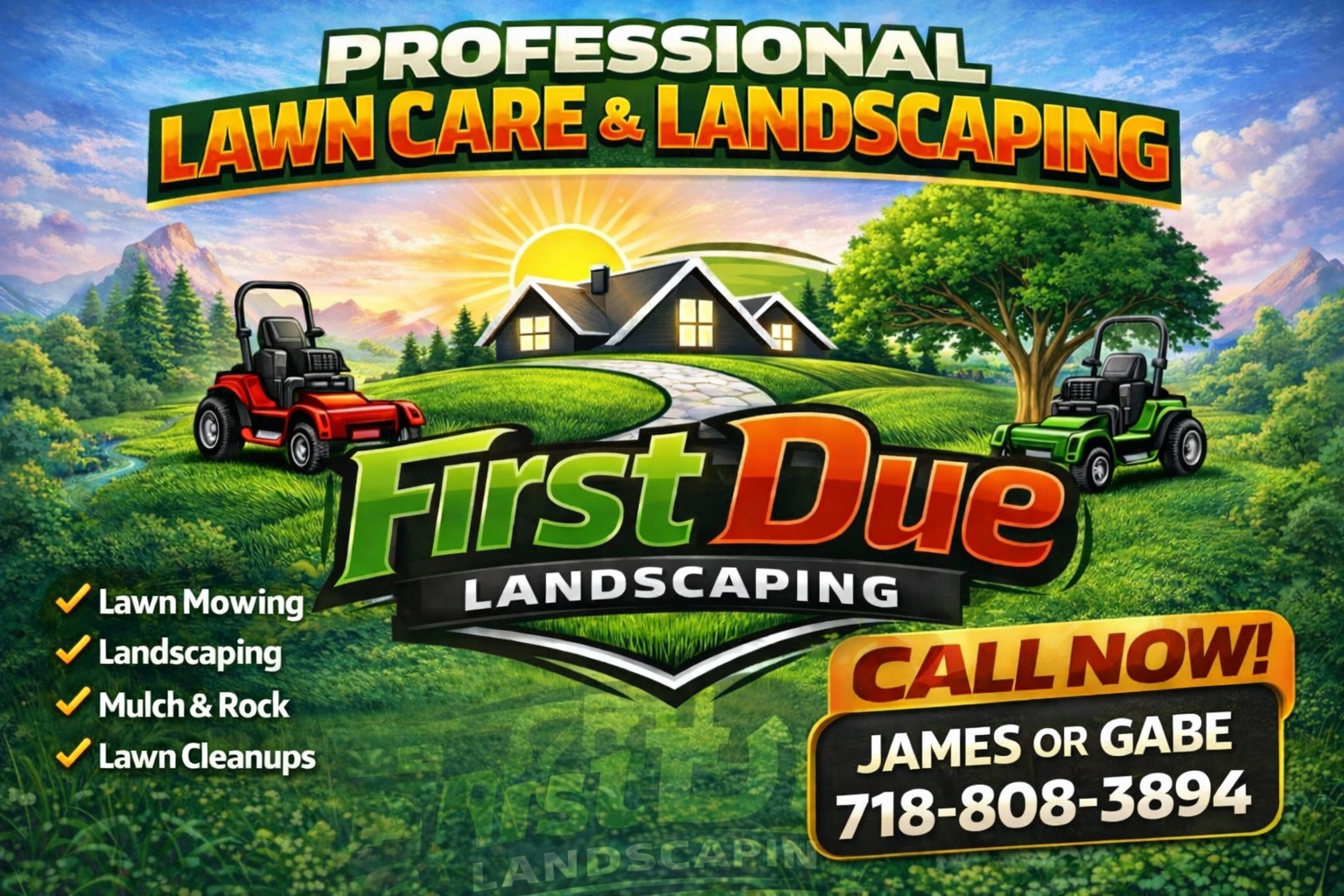 Firstdue Landscaping & Painting Services