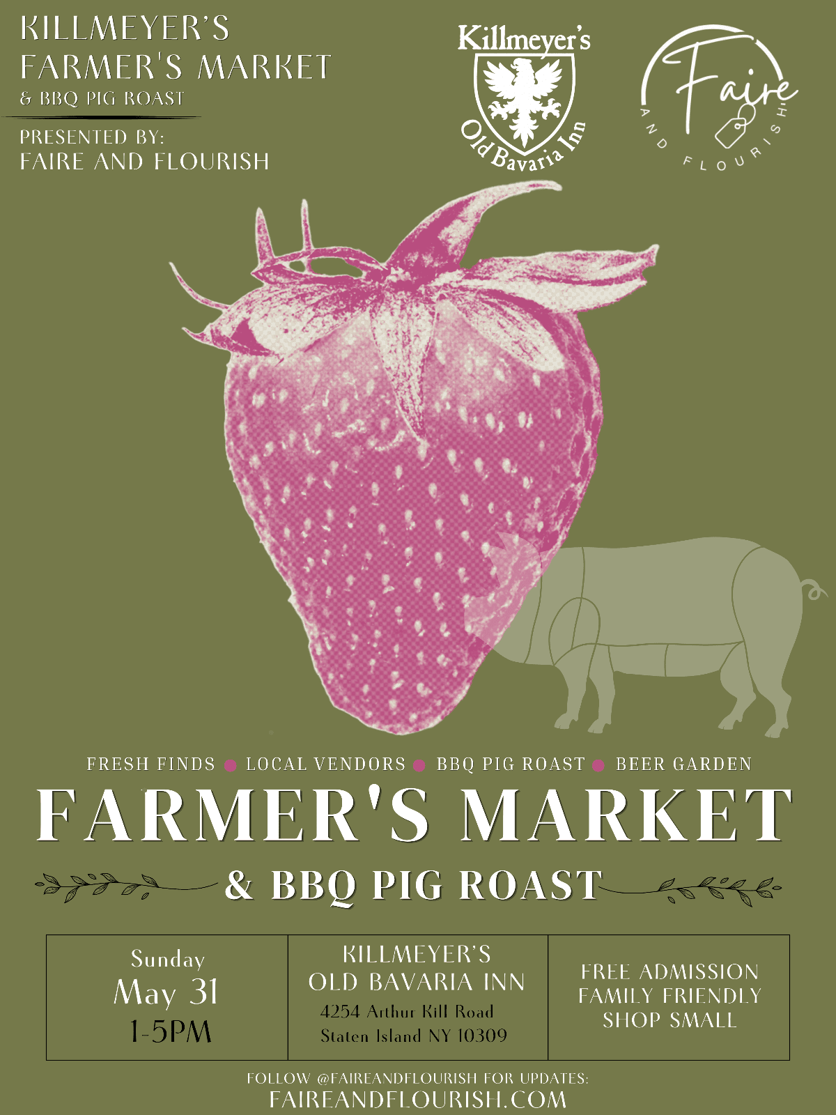 Farmer’s Market & BBQ Pig Roast